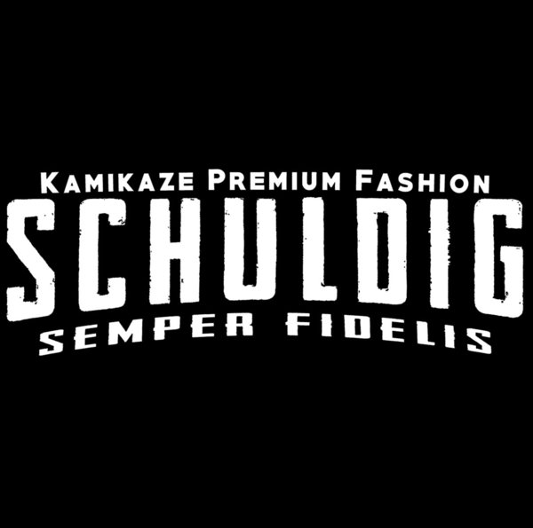 Shirt - "Schuldig II" Schwarz & weiss