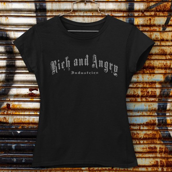 Shirt - "Rich & Angry"