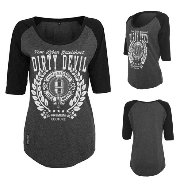 3/4 Shirt - "Dirty Devil"