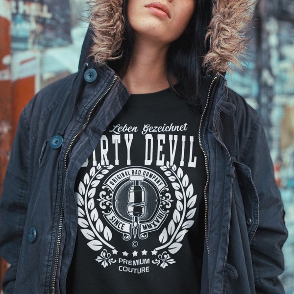 Sweatshirt - "Dirty Devil" verschiedene Farben